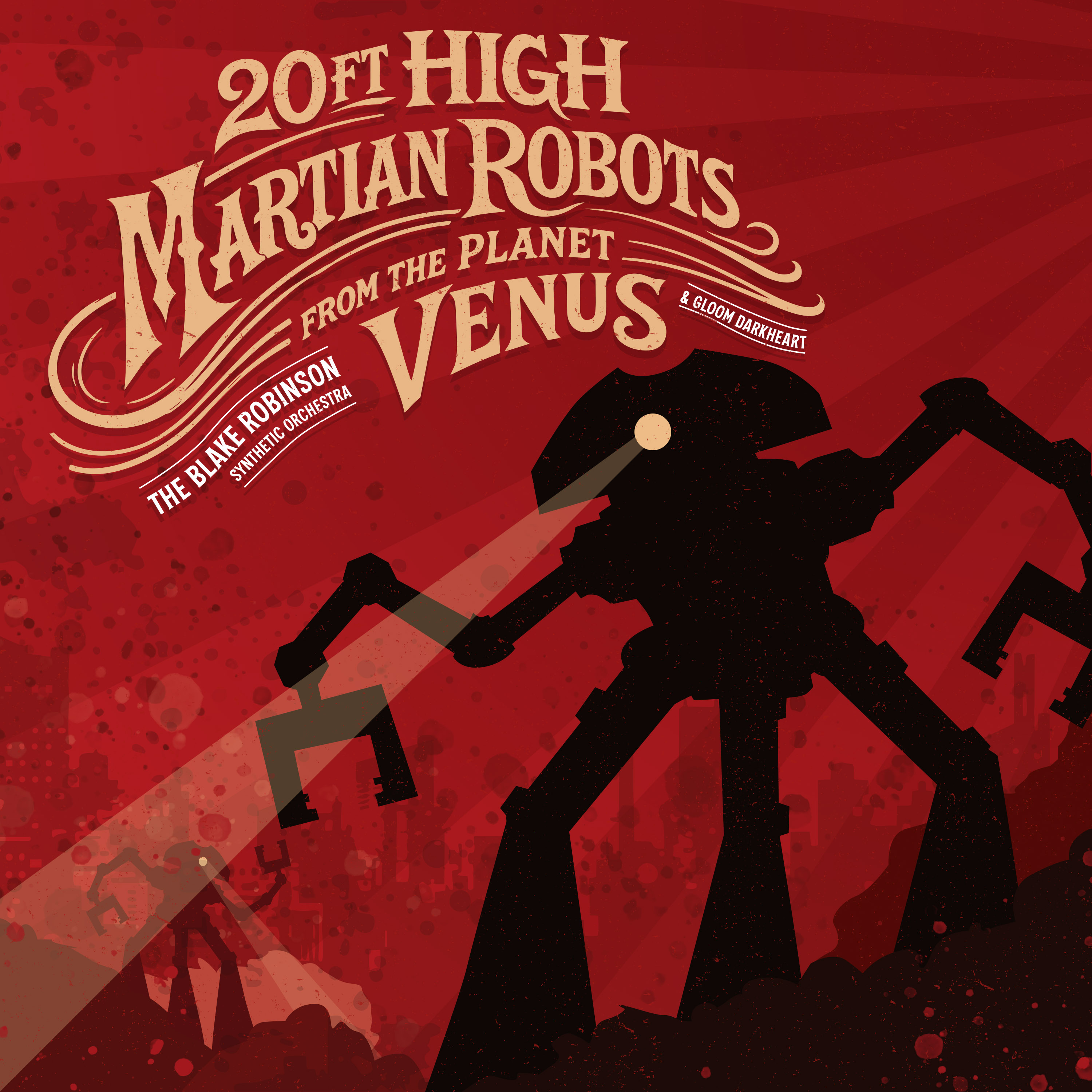 20ft High Martian Robots